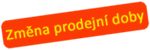 Pozor, změna prodejní doby